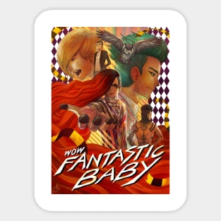 WOW FANTASTIC BABY Sticker